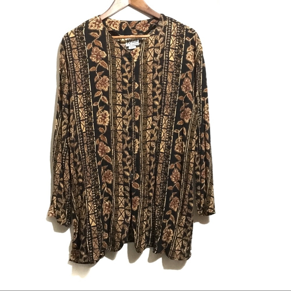 Krush of California vintage long sleeve shirt